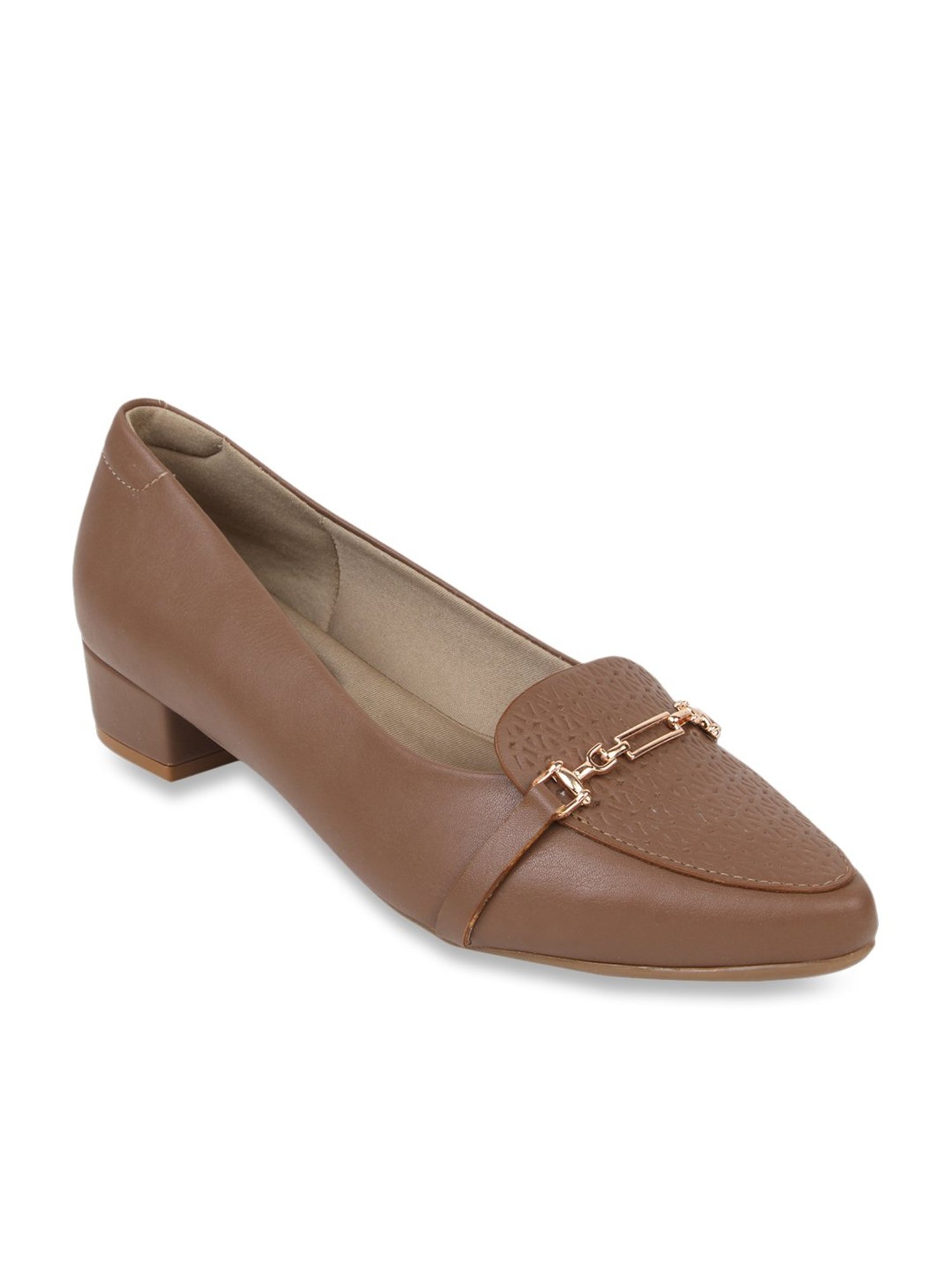 Rocia by Regal Women's Chikoo Formal Loafers