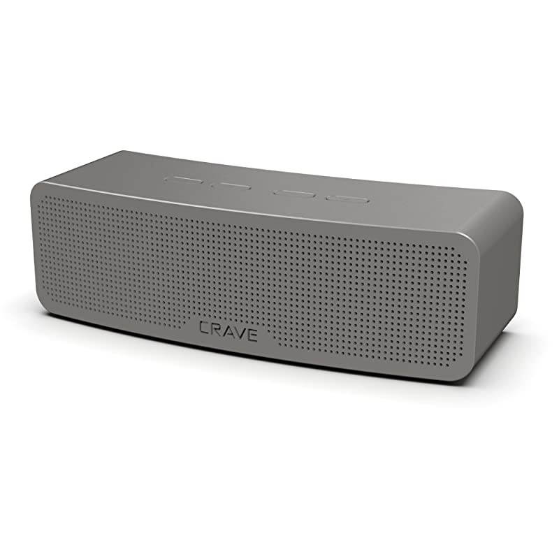 Curve Portable Bluetooth Wireless Intelligent Speaker with Enhanced Bass Builtin Microphone and Speakerphone