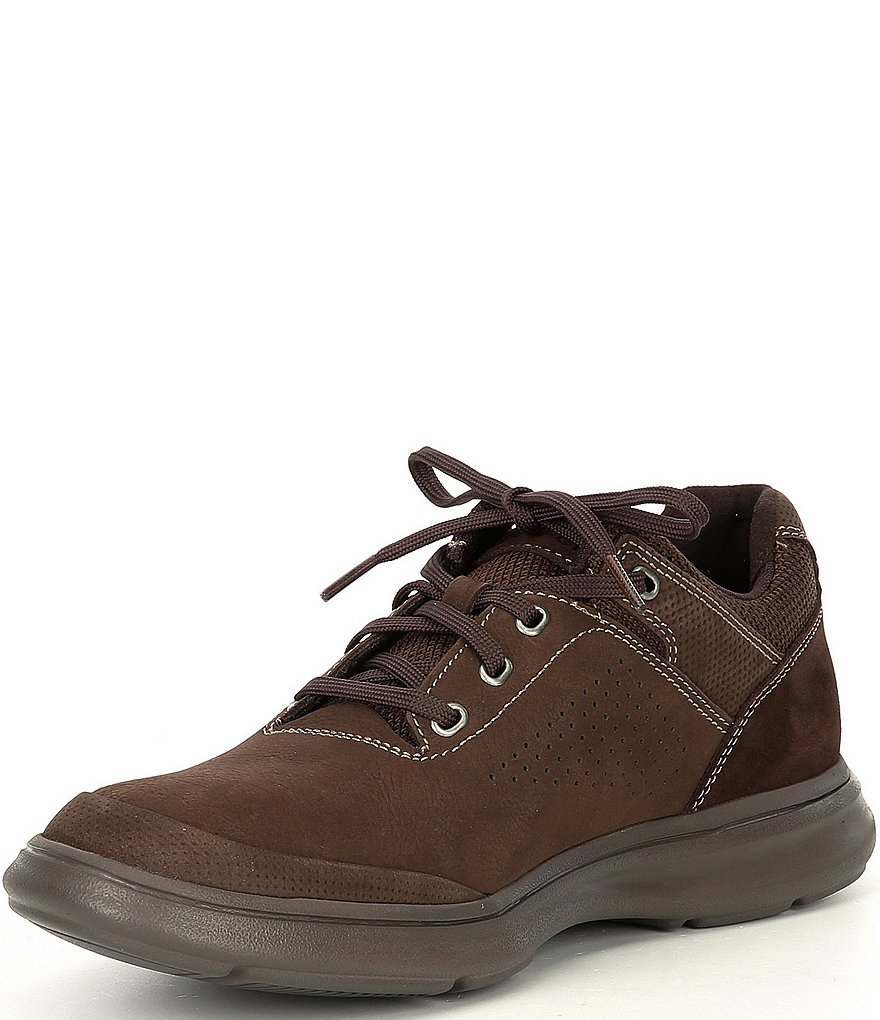 Rockport Men's Zaden UBal Suede Embossed Lace-Up Oxfords