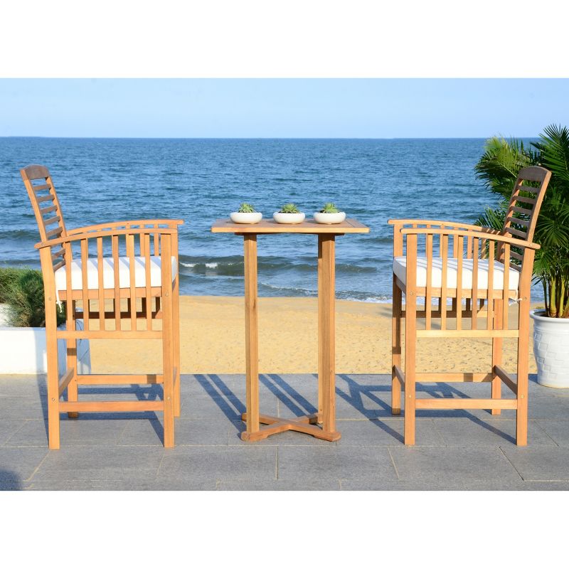 3pc Ludwig Folding Bistro Set - Royal Garden