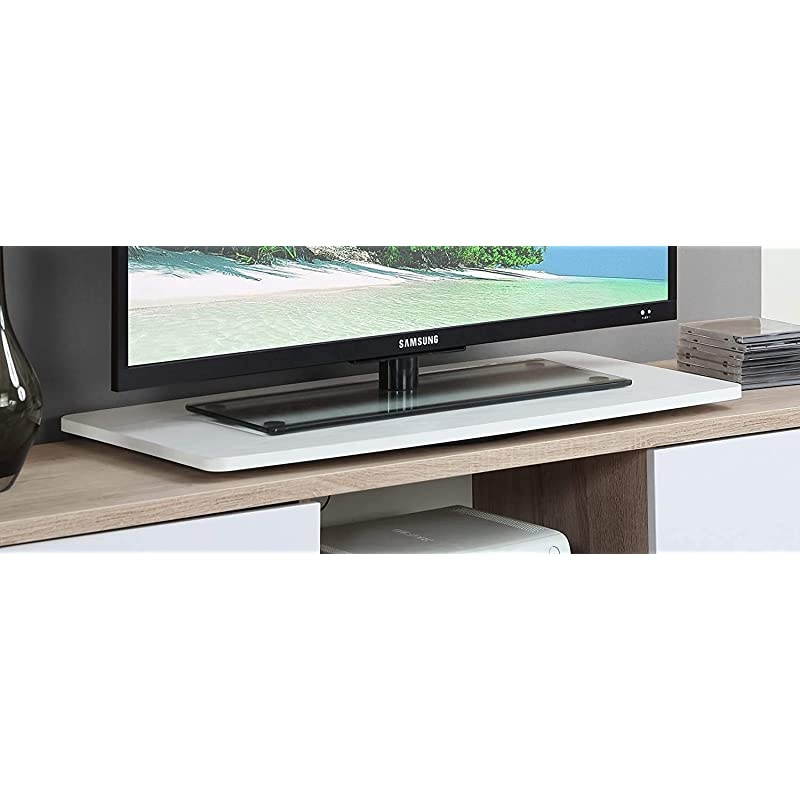 Designs2Go XL Single Tier Swivel Riser, White