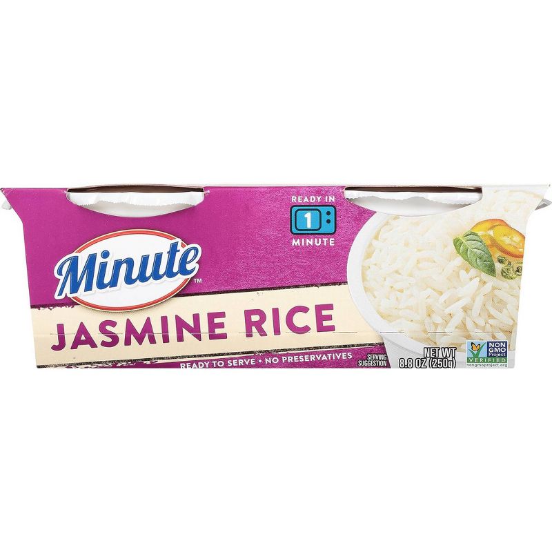 Minute Microwaveable Jasmine Rice - 8.8oz 2ct