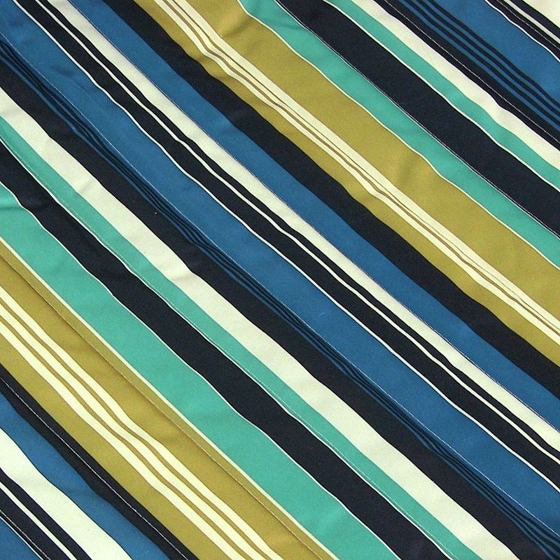 Sunnydaze Cotton Rope Patio and Backyard Hammock with Steel Stand and Quilted Pad and Pillow Set - 12' Stand - Lakeview