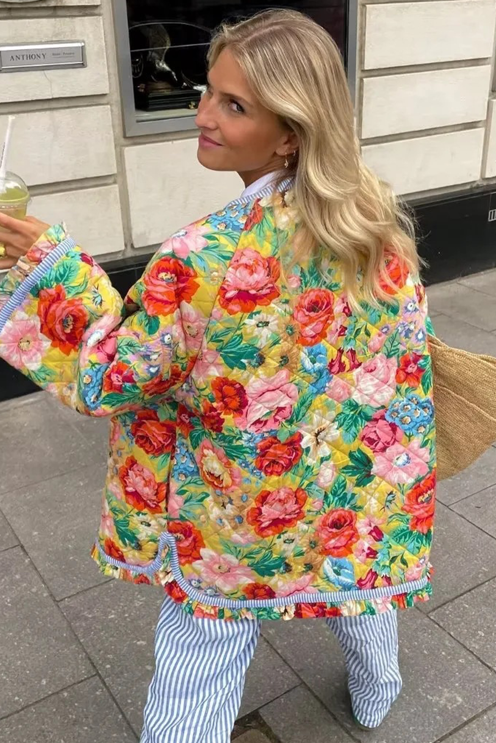 Brown Plaid Button Up Long Sleeve Flannel Shacket