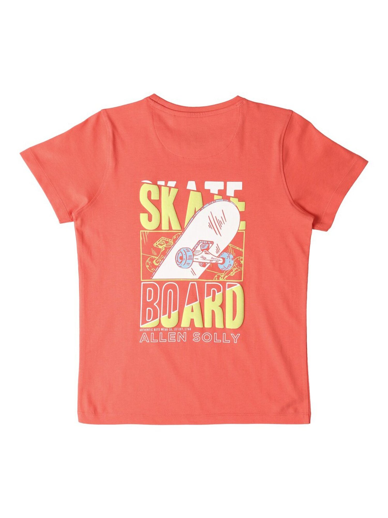 Pantaloons Junior Navy Cotton Printed T-Shirt