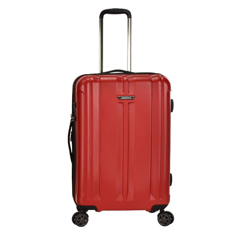 Traveler's Choice 26" La Serena Spinner Suitcase Set - Red