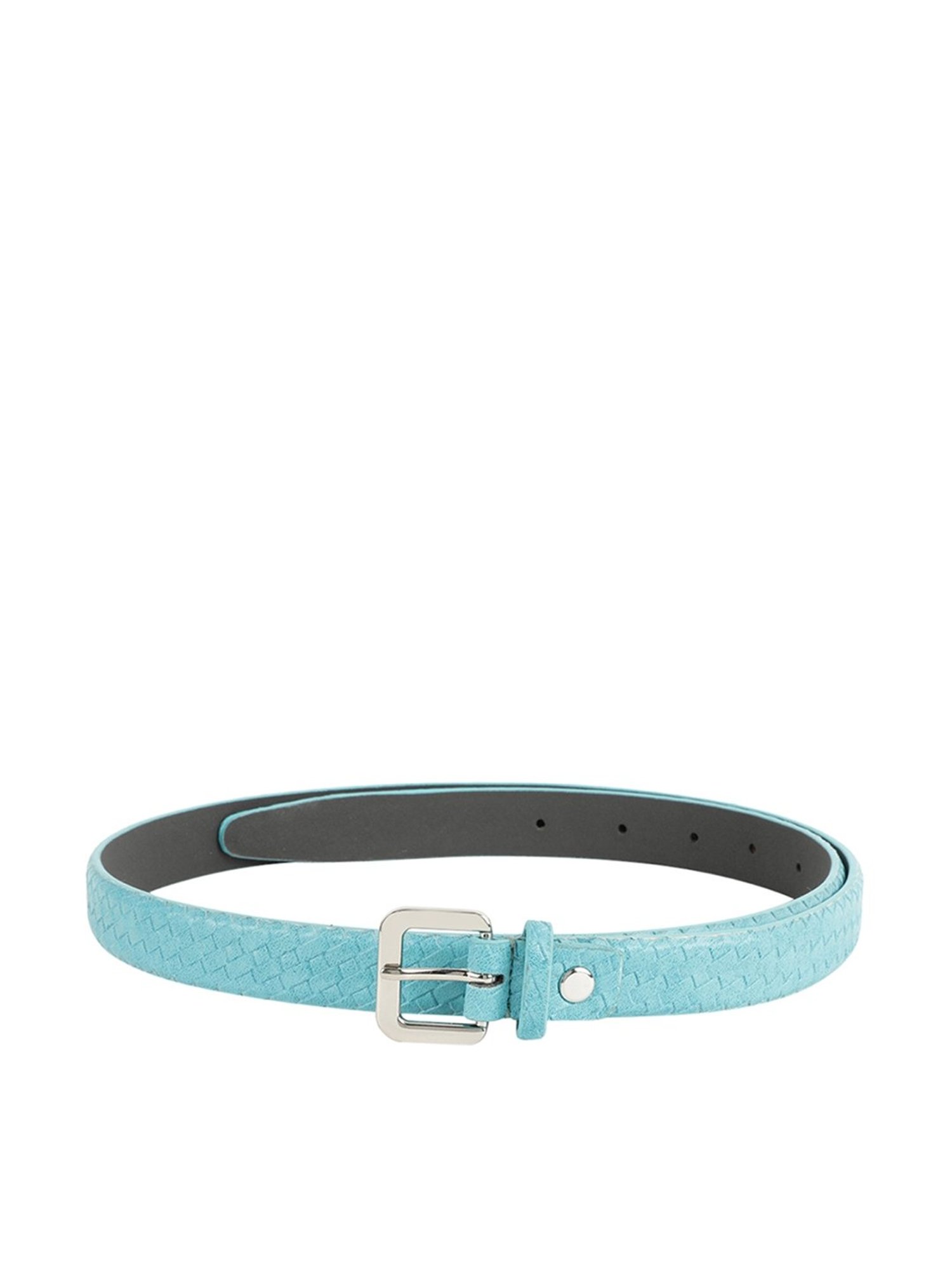 Alvaro Castagnino Turquoise Narrow Belt for Women