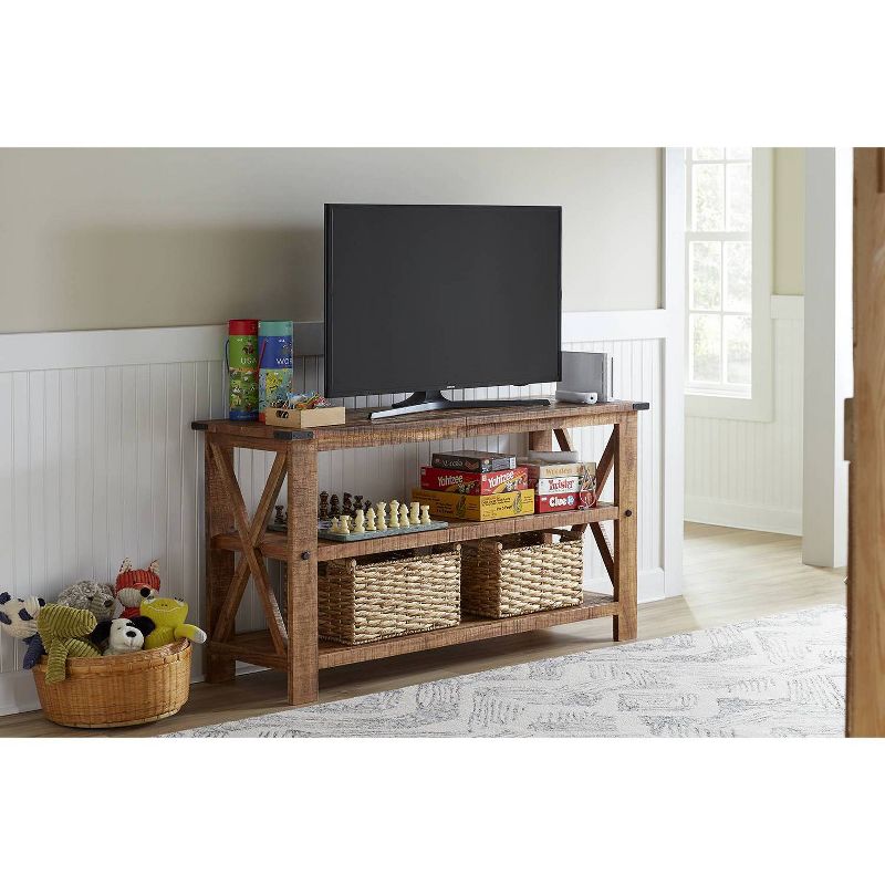 Jameson Console Table Brown - Martin Furniture