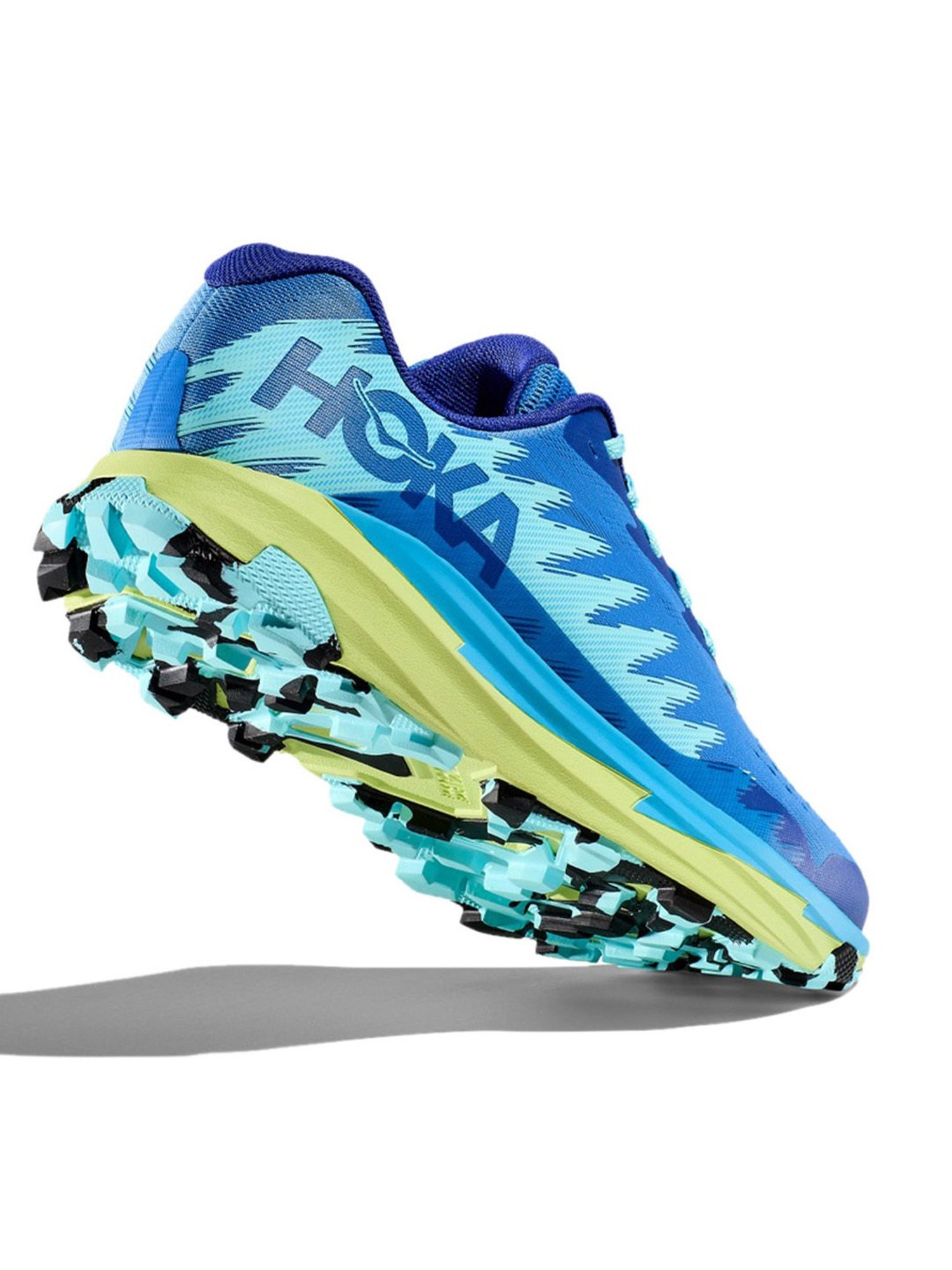 Hoka Men's M TORRENT 3 Virtual Blue & Lettuce Running Shoes