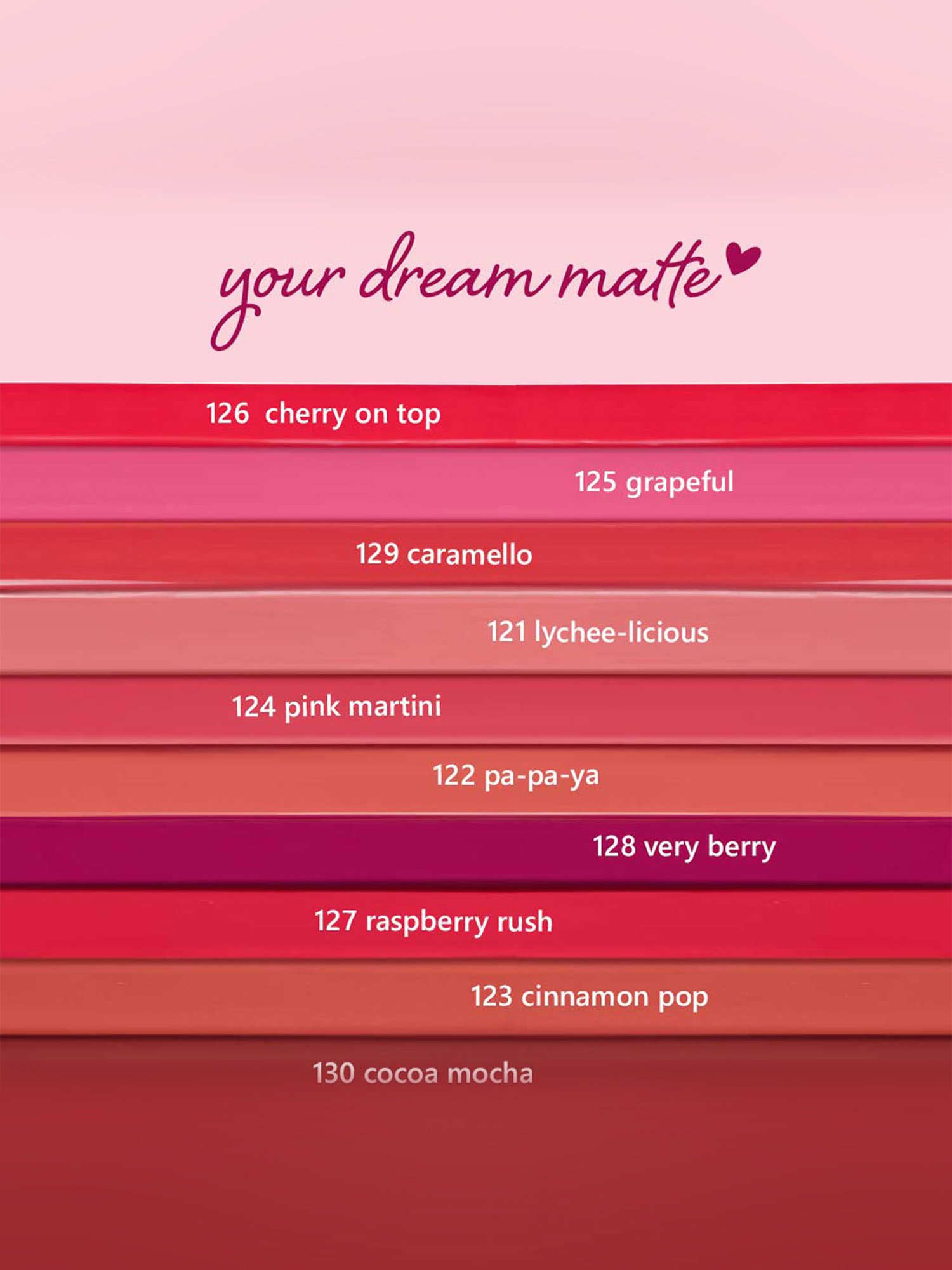 RENEE Stay With Me Matte Lip Color Thirst For Wine - 5 ml