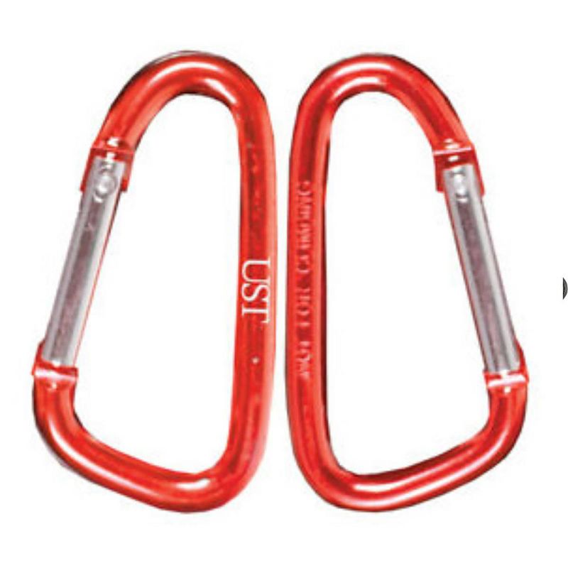 UST 8cm PDQ Carabiner - 2pk