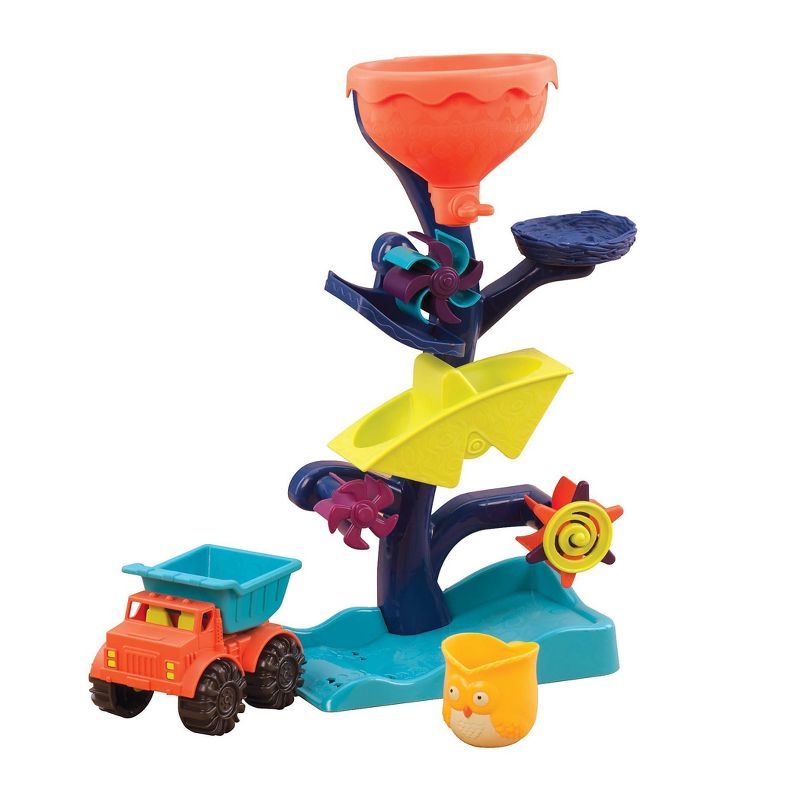 B. toys Water Wheel Toy - Owl About Waterfalls