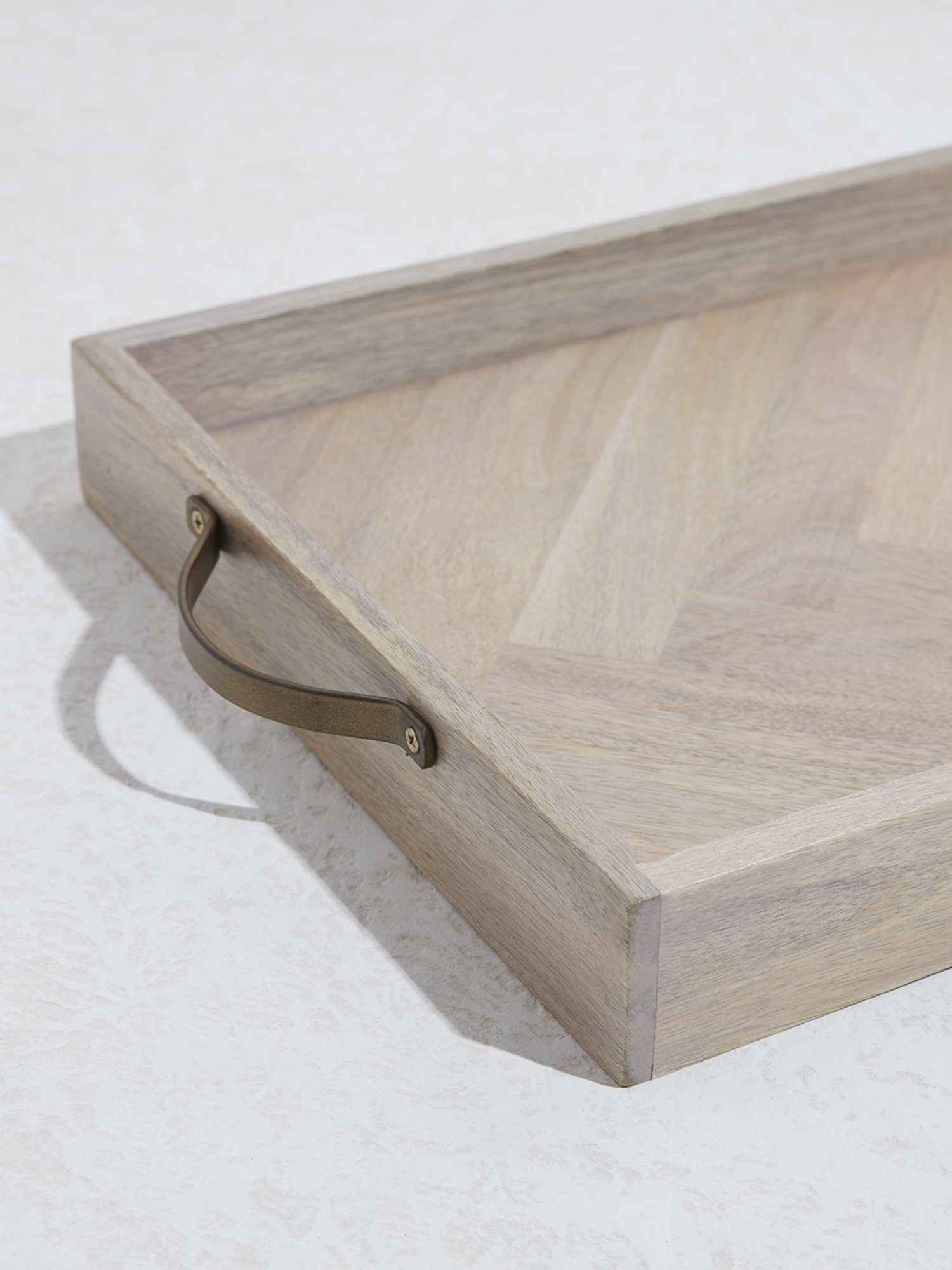 Episode Silver Plated Leaf Dish Tray - Large