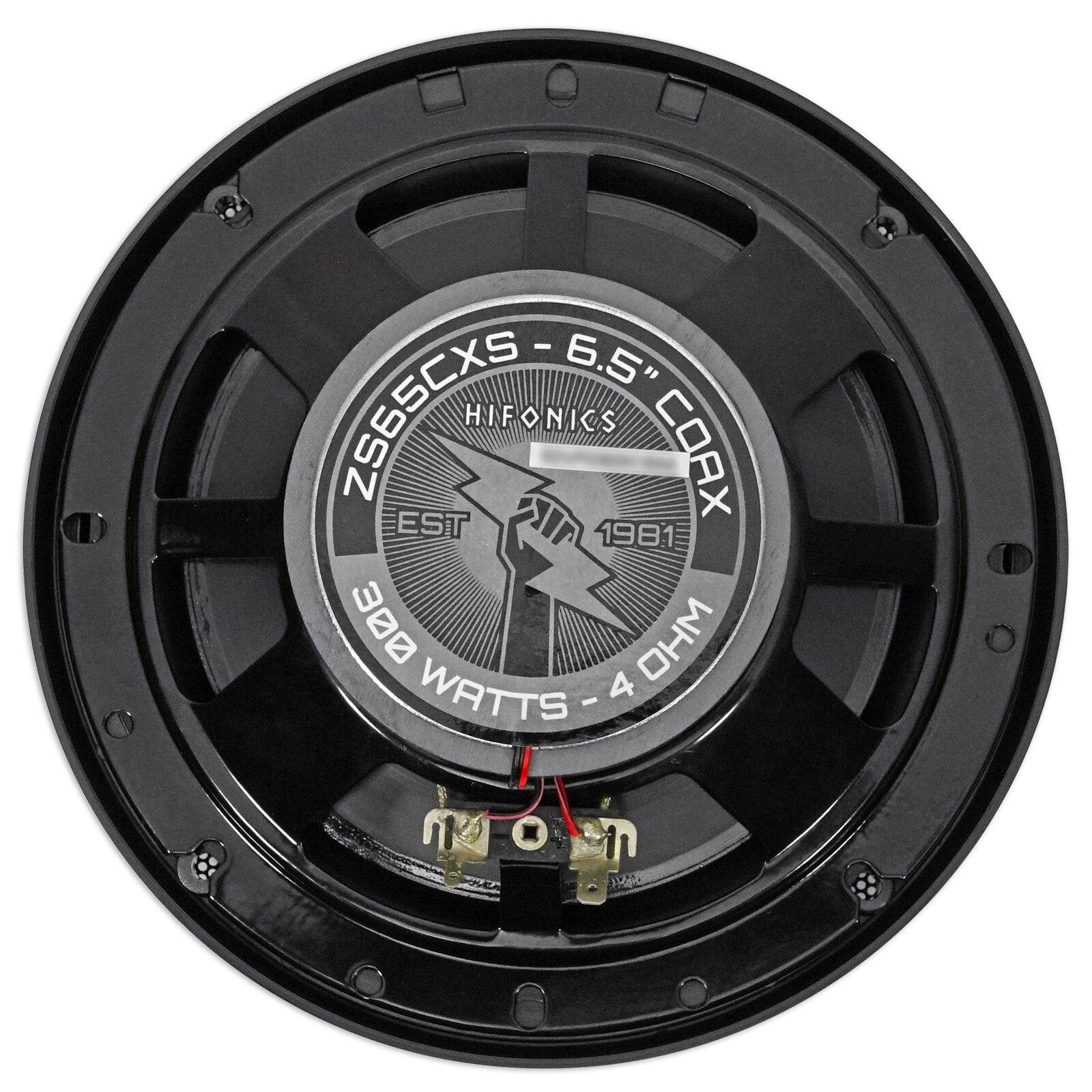 Pair   ZS65CXS 6.5" 600 Watt Shallow Mount Car Stereo Speakers