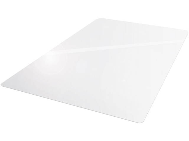 Floortex ER1113423ER Cleartex Ultimat Polycarbonate Chair Mat for Low / Medium Pile Carpet, 48" x 53", Clear