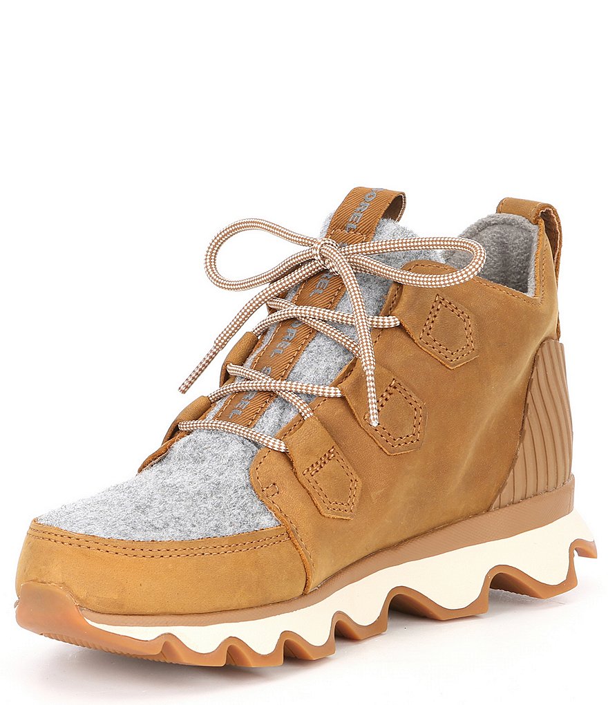 Sorel Kinetic Waterproof Leather Caribou Sneakers