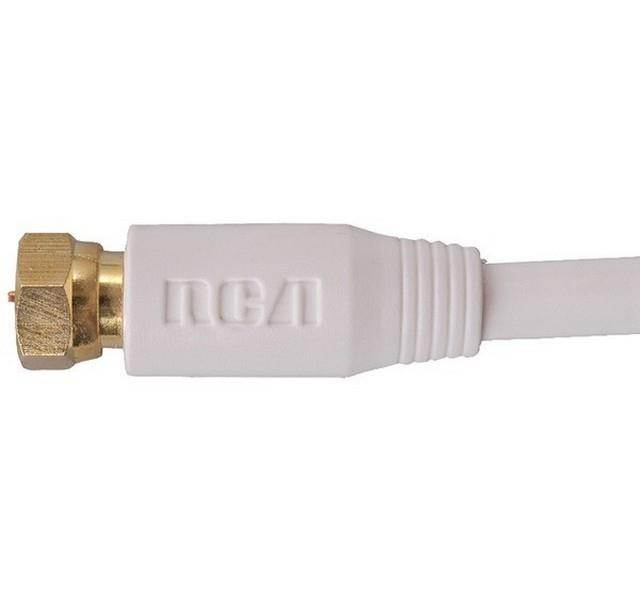 RCA 6 Ft. White Digital RG6 Coaxial Cable VH606WHR