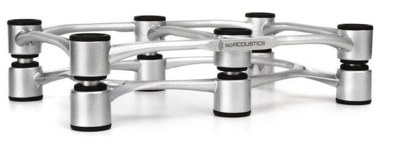 IsoAcoustic Aperta 300 Monitor stand - Silver - Single