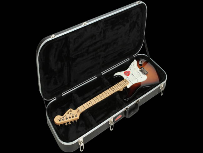 SKB Electric Guitar Rectangular Hardshell, Standard latches, Handle SKB-6