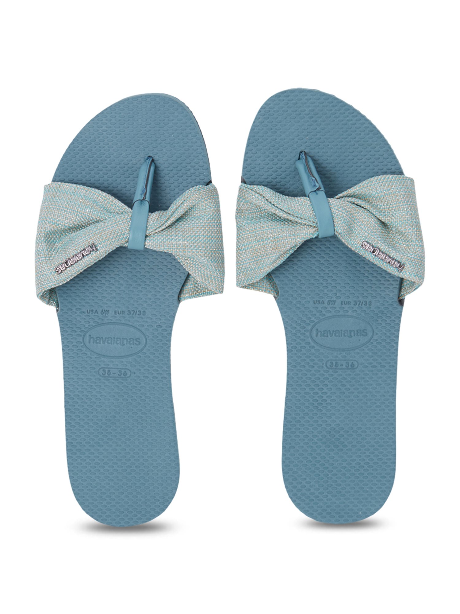 Havaianas You St Tropez Blue Thong Sandals