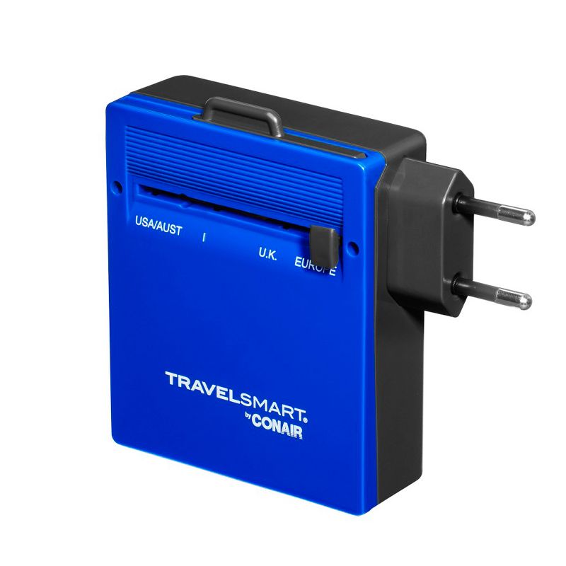 Travel Smart by Conair All-in-One Adapter  with USB Port