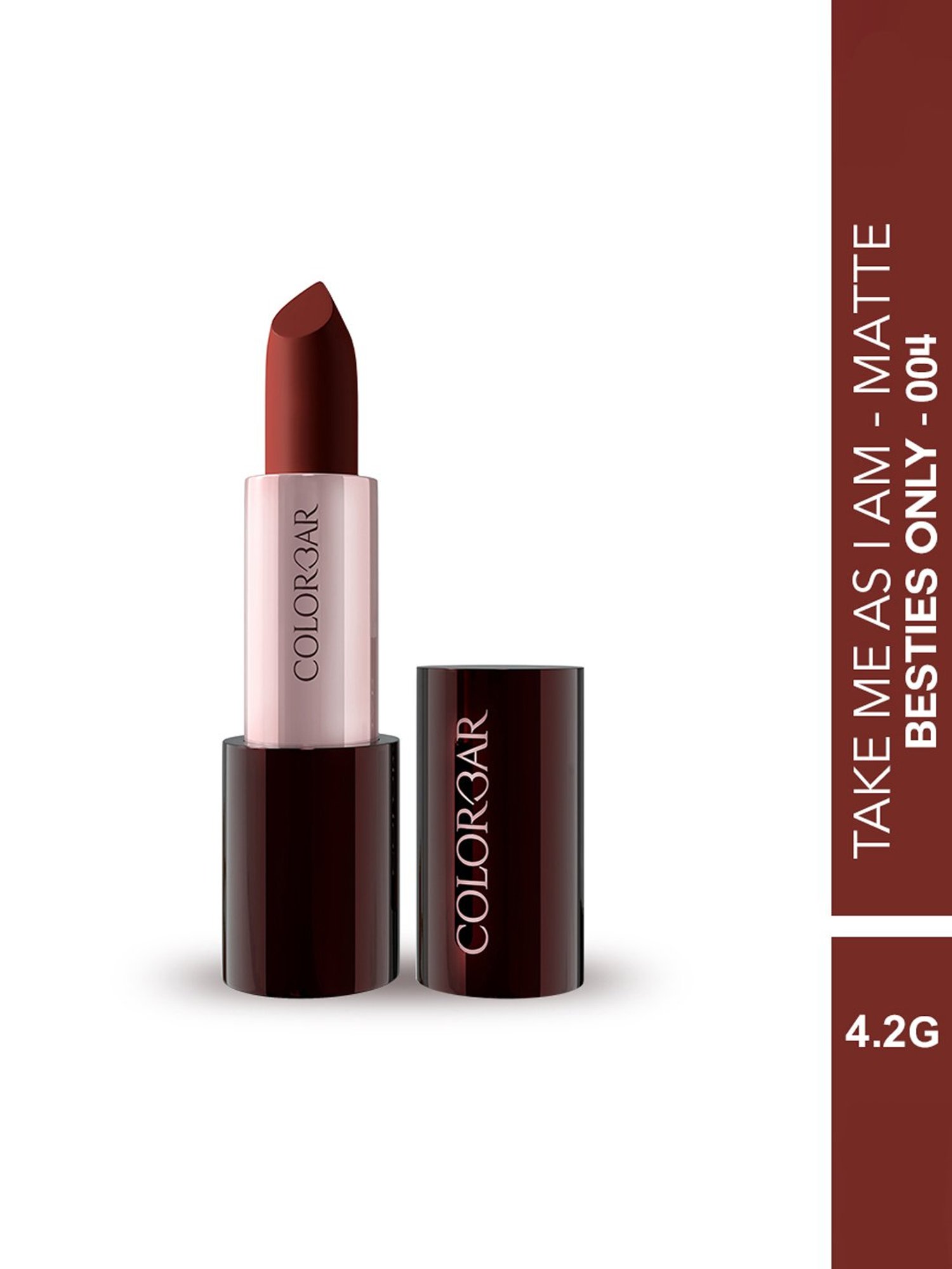 Colorbar Take Me As I Am Matte Lipstick Besties Only-004 - 4.2 gm