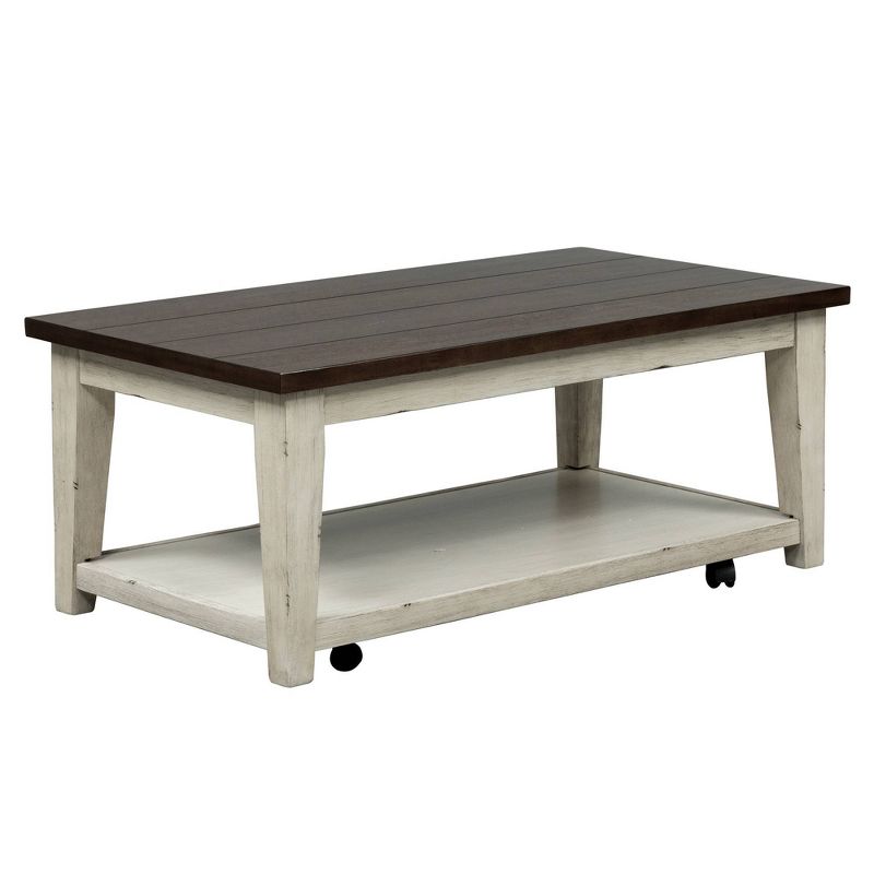 Lancaster Cocktail Table Gray - Liberty Furniture