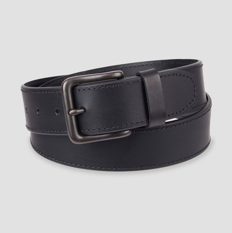 Silver Jeans Co. Heavy Stitch Leather Belt