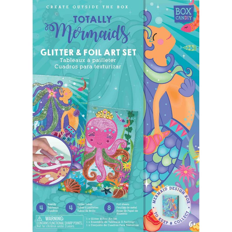 Totally Mermaids Glitter & Foil Art Set - Handstand Kitchen