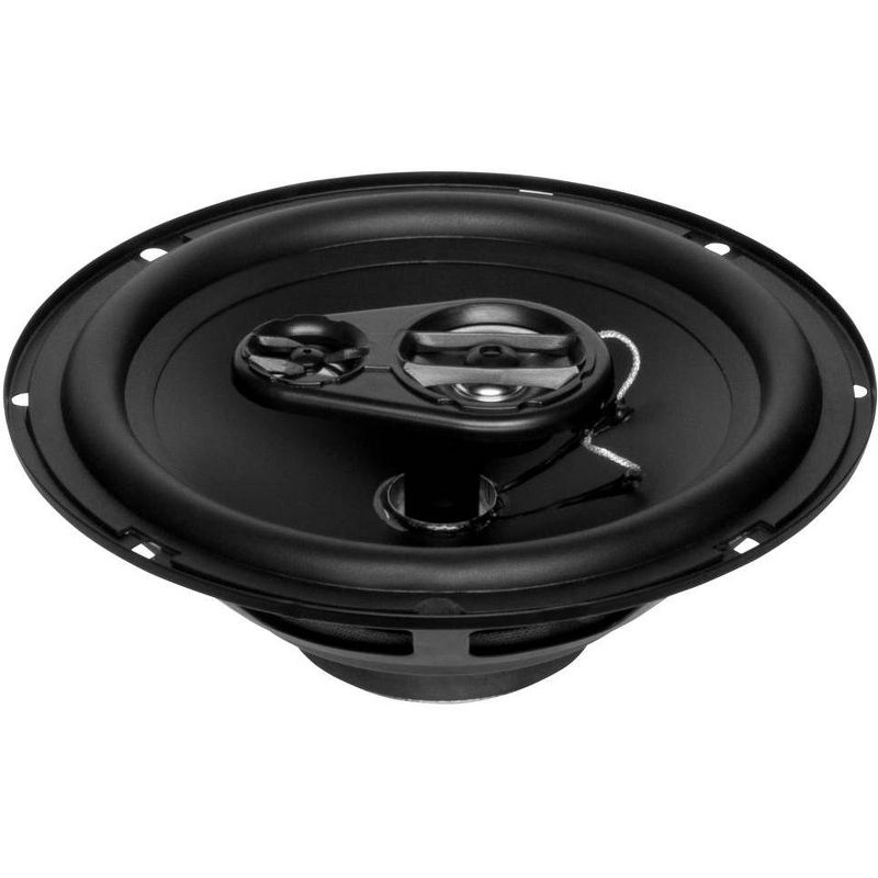 Soundstorm SSL EX365 6.5" 150W 3-Way Car Coaxial Audio 4 Ohm Black Speaker, Pair