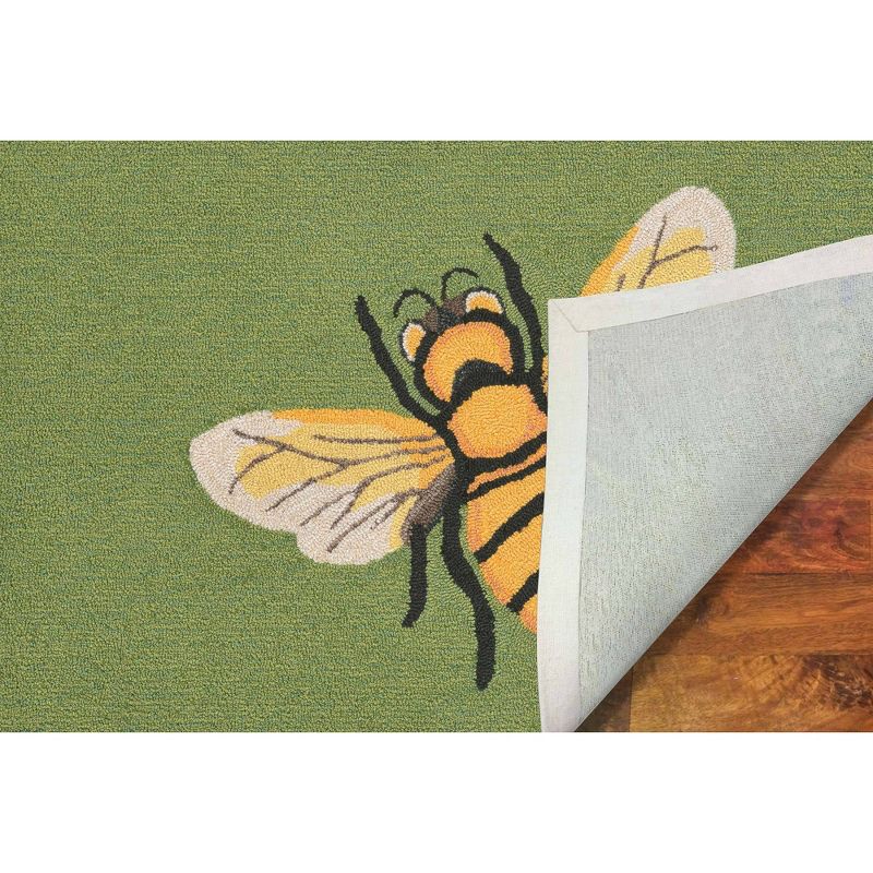 Green Bee Tufted Accent Rug - (2'X3') - Liora Manne