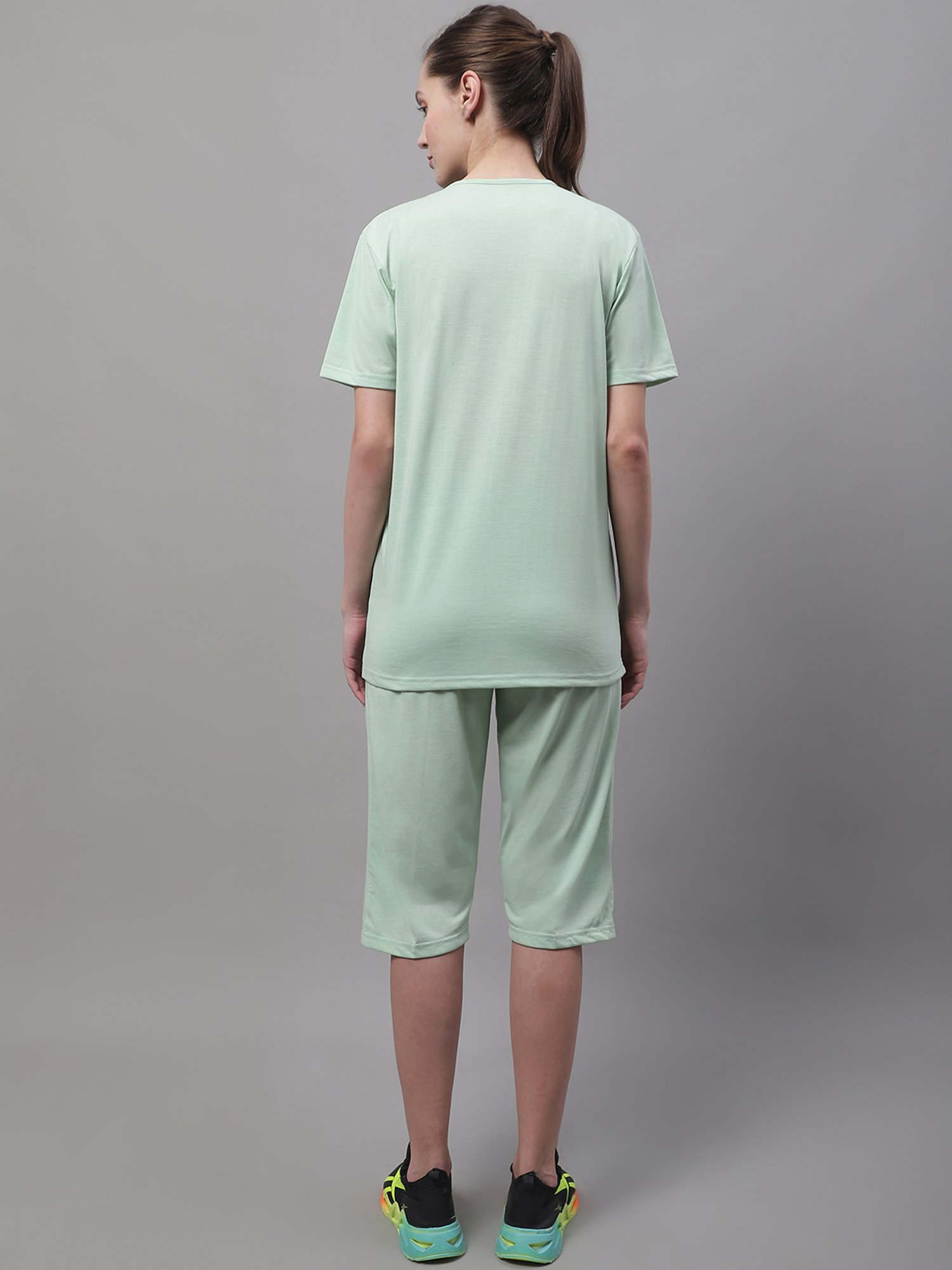 Vimal Jonney Light Green & Light Grey Sports Set - Pack of 2