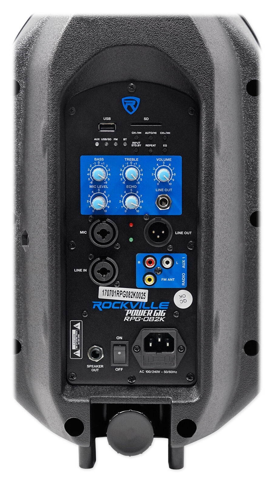 Dual 8" Bluetooth PA Church Speakers+Mic+Stands 4 Church Sound Systems