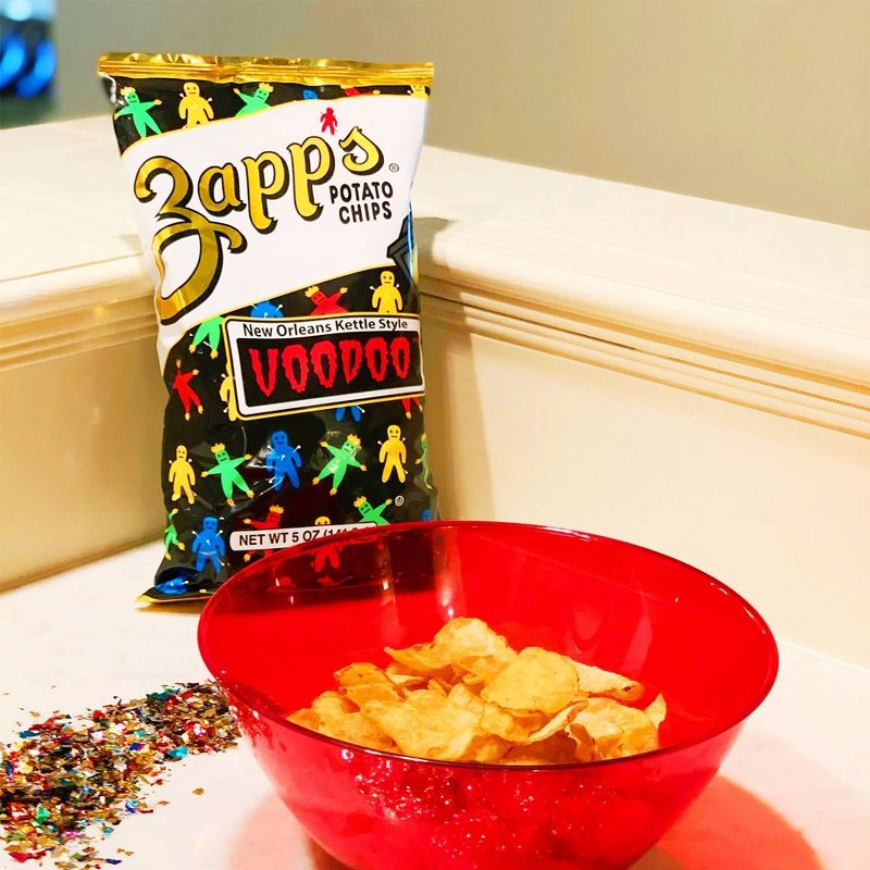 Zapp's New Orleans Kettle Style Voodoo Potato Chips - 5oz