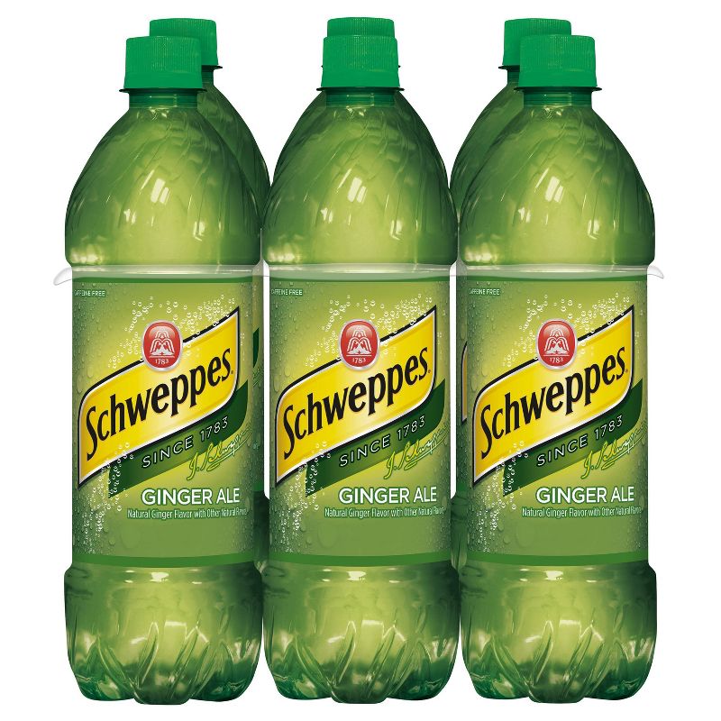 Schweppes Ginger Ale - 6pk/0.5 L Bottles