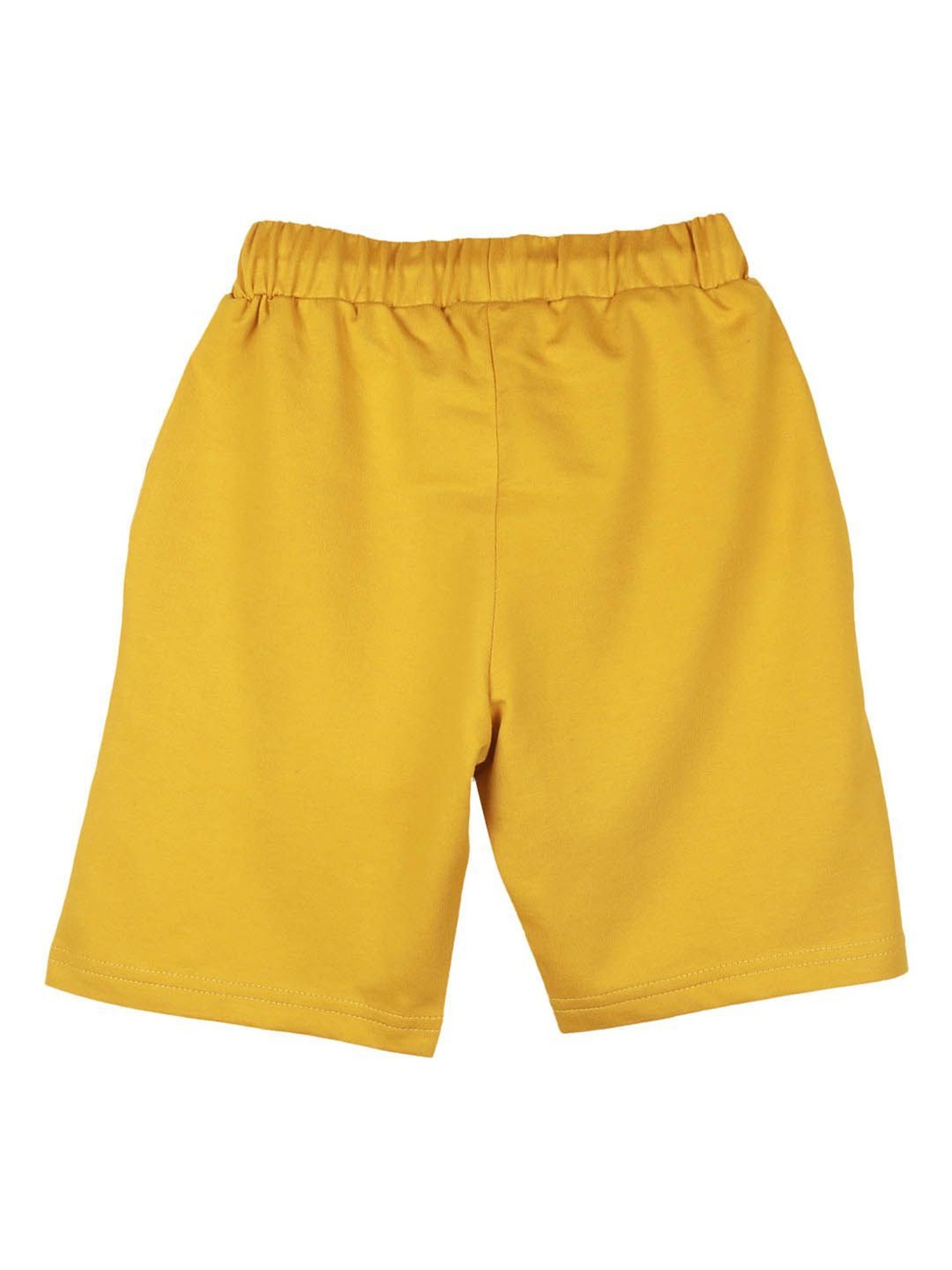 Monte Carlo Kids Mustard Solid Bermuda