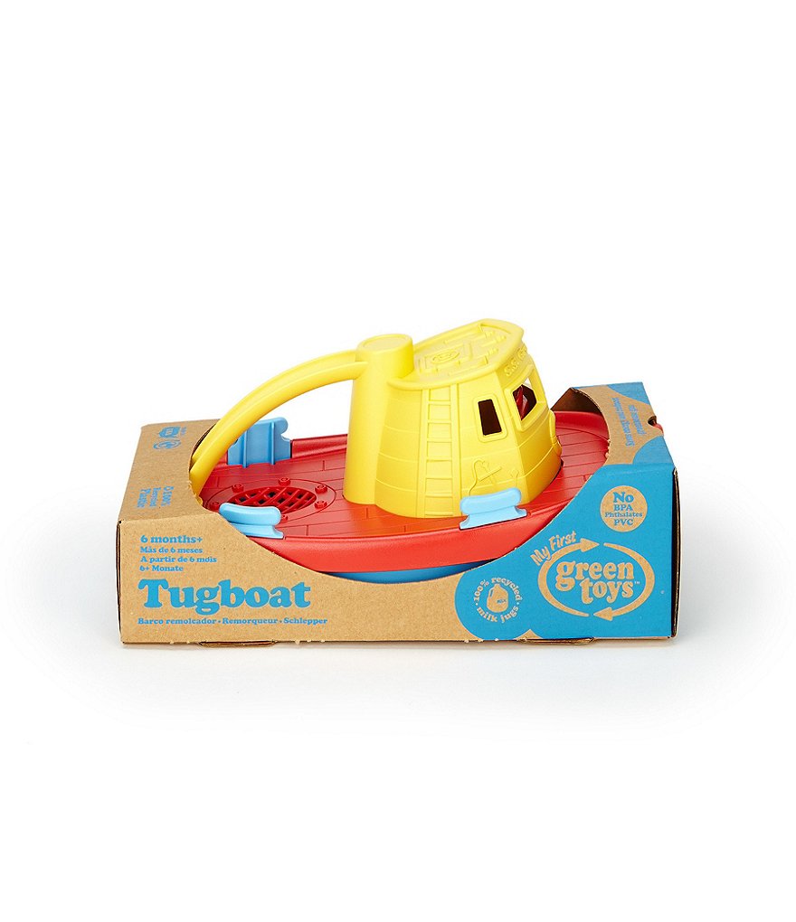 Green Toys Ferry Boat with Mini Cars Pool Toy