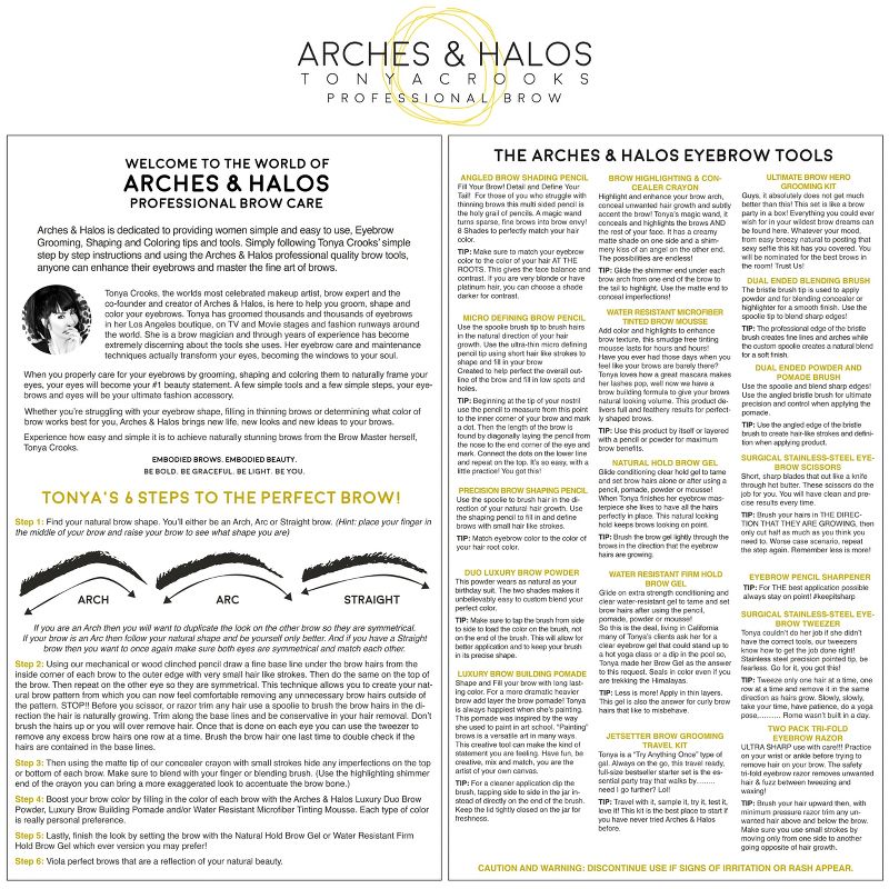 Arches & Halos Ultimate Brow Hero Kit Light - 7pc