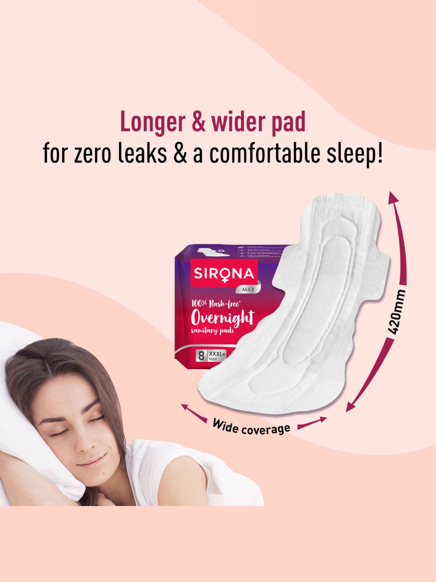 CARMESI Sensitive - 30 Pads - 30 XL