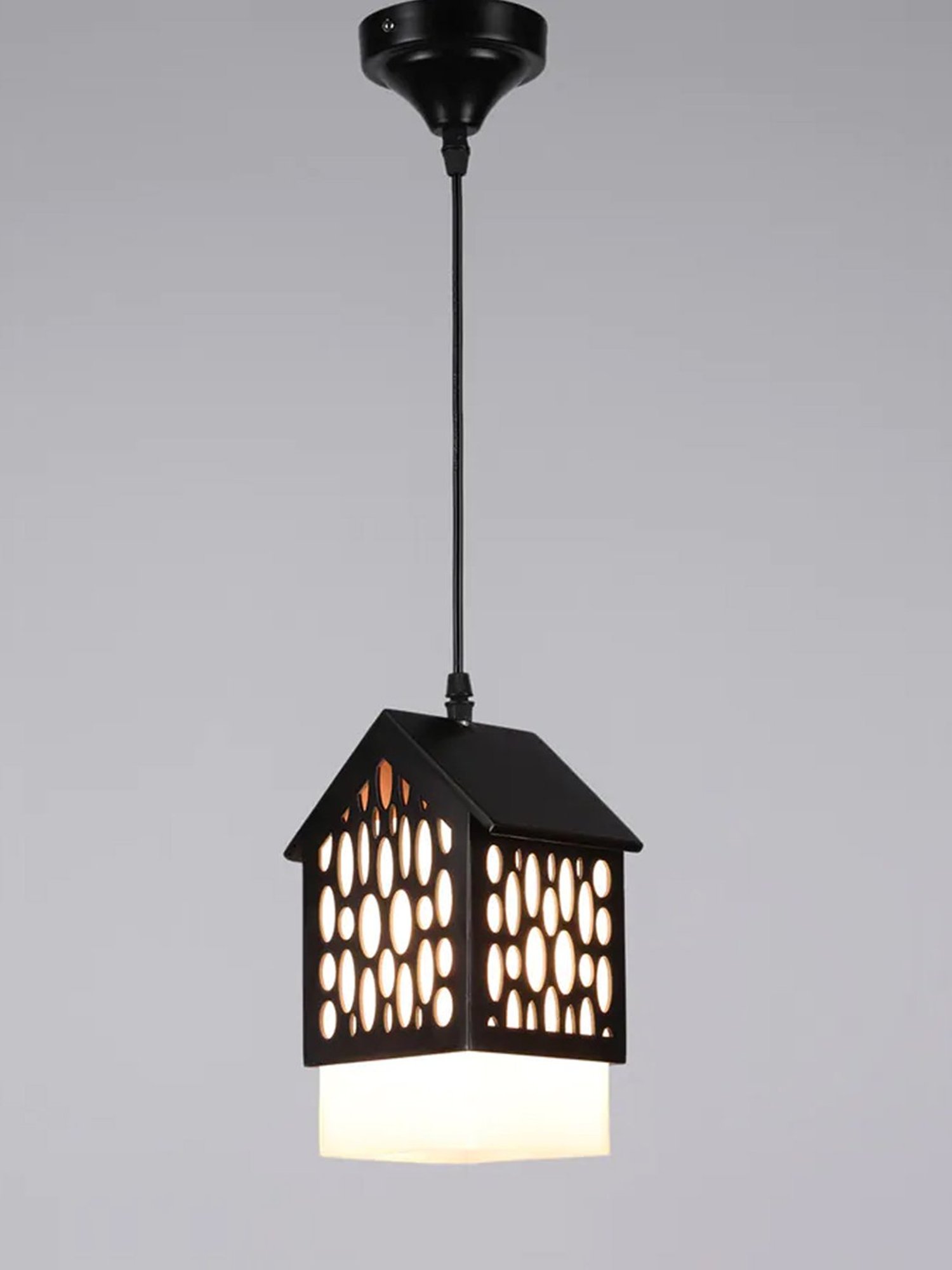 DecorativeRay Black Hanging Light - Set of 1