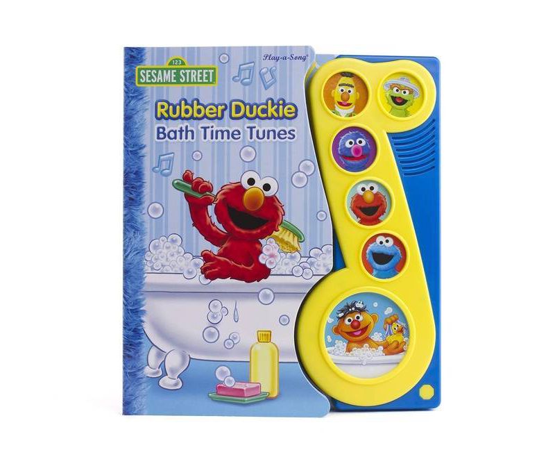 Sesame Street - Rubber Duckie Bath Time Tunes - Little Music Note Sound Book (Board Book)