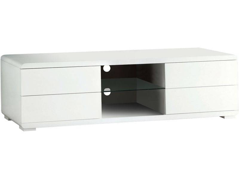 AVF FSL700LUCSW-A 32 - 65" Reflections - Lucerne Curved Pedestal TV Stand