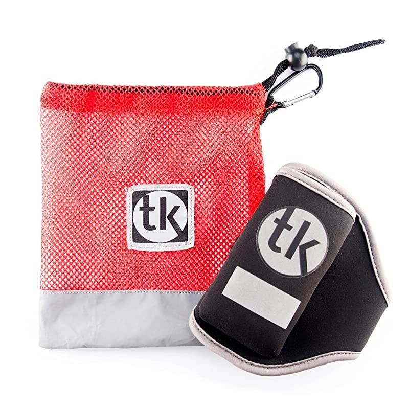 vertical ARM carrier adjustable sweat absorbent Neoprene ARM band mic belt TK with FREE BONUS mesh carry bag, perfect for fitness/spin/yoga/pilates teachers