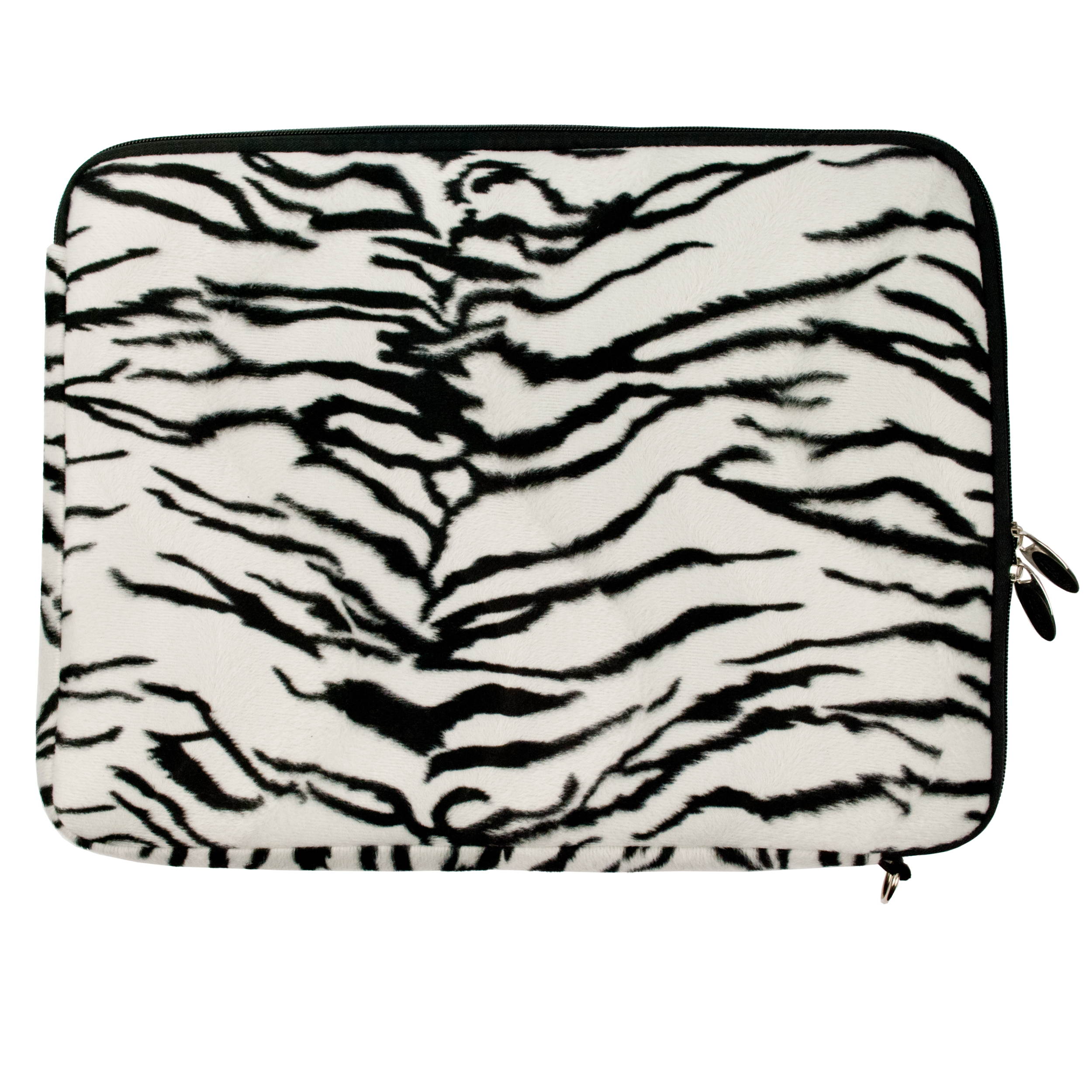 VanGoddy Black and White Zebra Universal 15 to 15.6 Inch Neoprene Sleeve