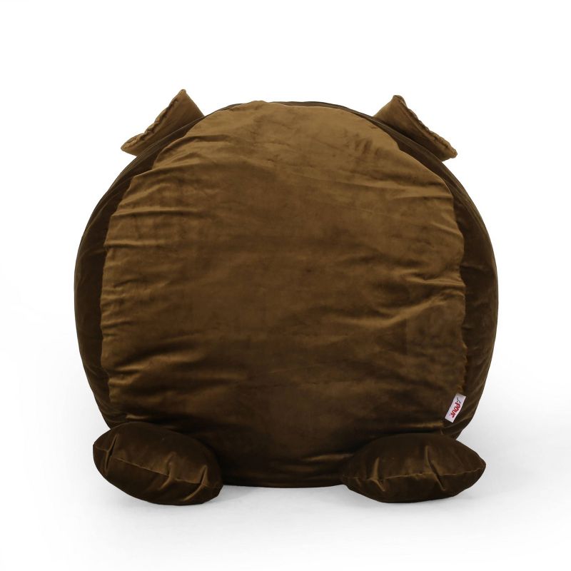 Axelle Faux Sheep Accent Lounger White - Picket House Furnishings