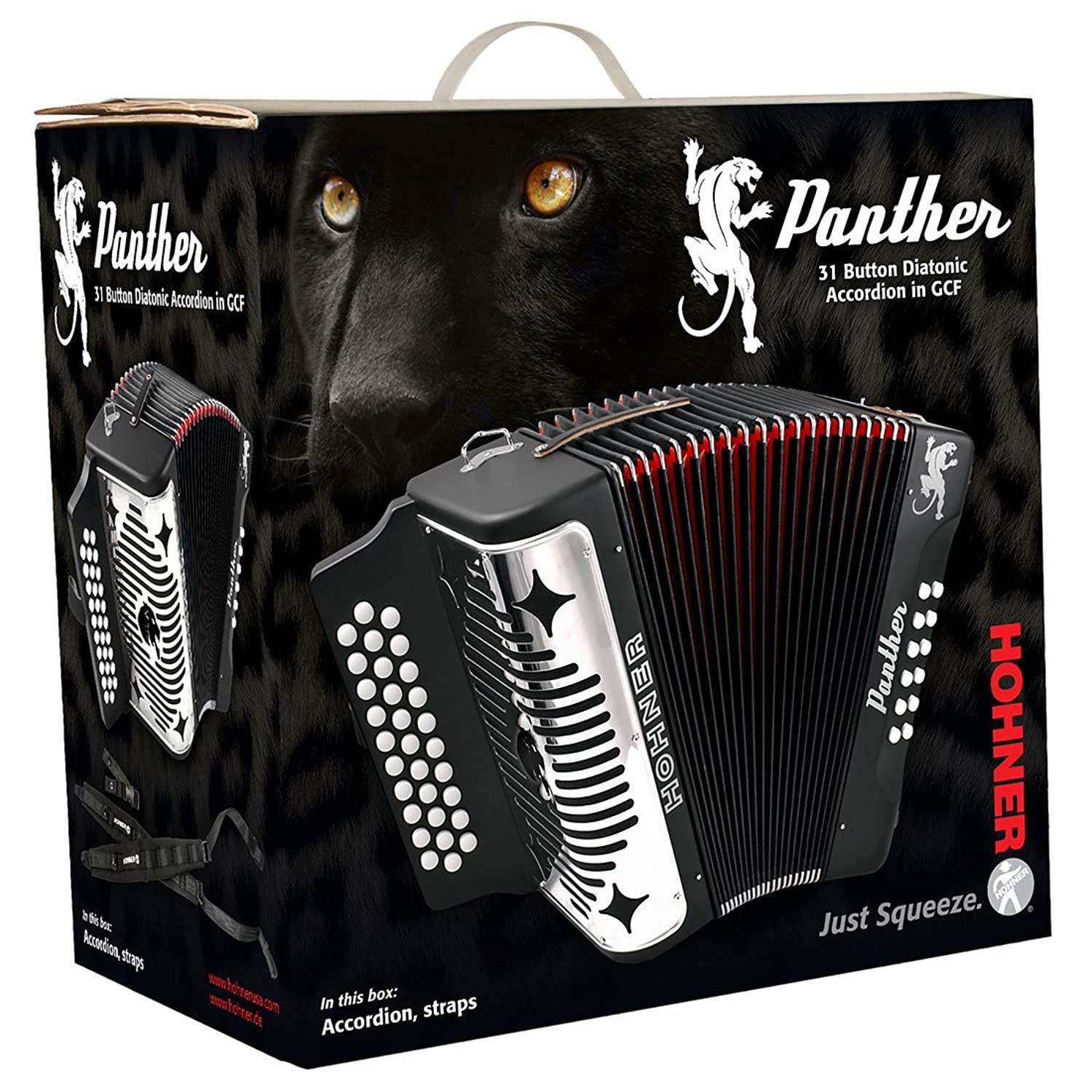 Hohner Accordion, 12&rdquo; x 7.5&rdquo; (3100FB)