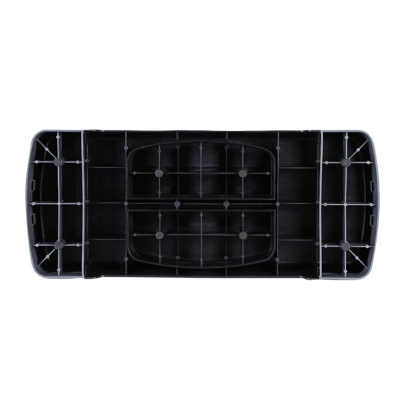 HolaHatha Compact Portable Aerobic Step Platform Workout Exercise Equipment, Fitness Cardio Stepper w/ Adjustable Height for Home Gym & Travel, Black