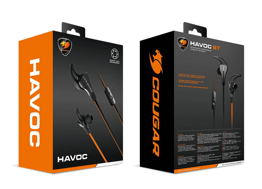 COUGAR HAVOC - Universal Life and Gaming Earbuds