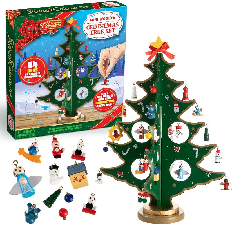 Joyin Advent Calendar - Xmas Tree with Ornaments