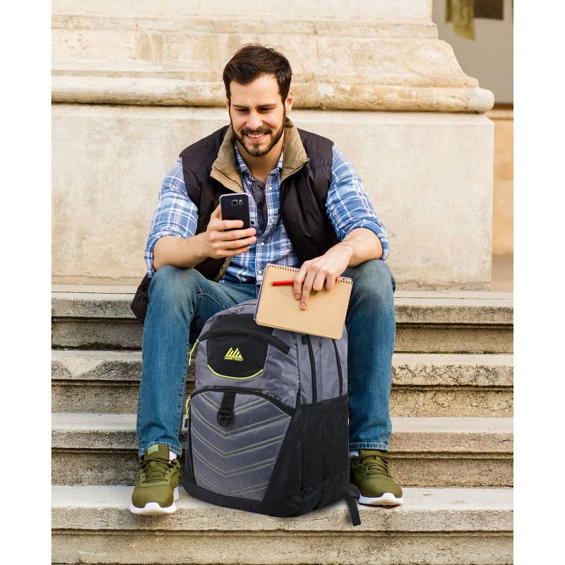 Summit Ridge 19" Double Section Backpack - Charcoal